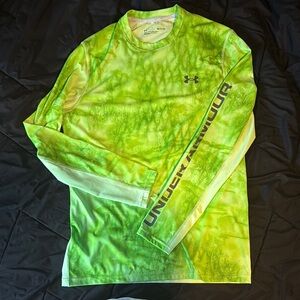 Under Armour Men's Green Long Sleeve Shirt